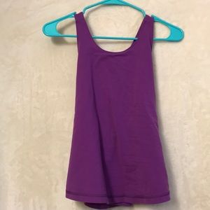 lululemon purple tank size 6